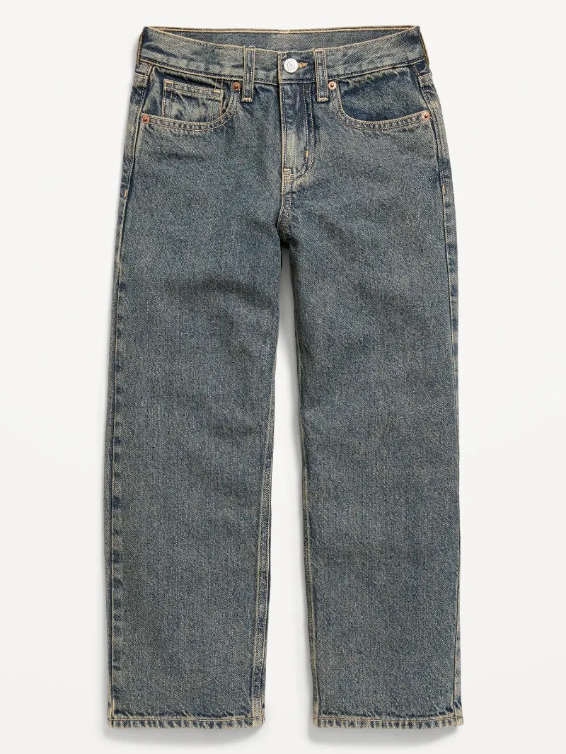 Baggy Non-Stretch Jeans for Boys
