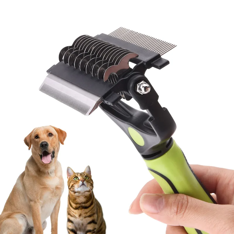 Pawspik 3-In-1 Groom Rake, Deshedder, And Comb Combo Dog Brush | PetSmart