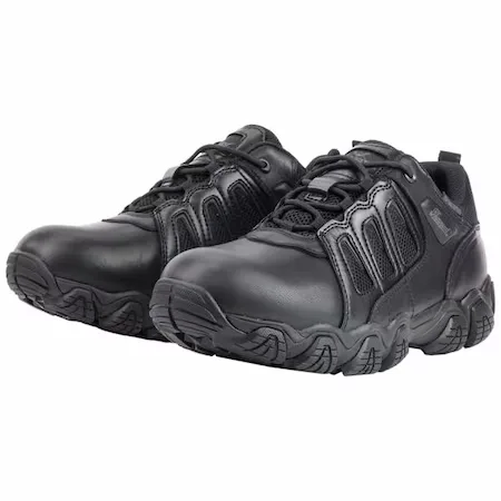 Men's Oxford Shoe, 8 W, Mesh, Not Applicable Height, Black