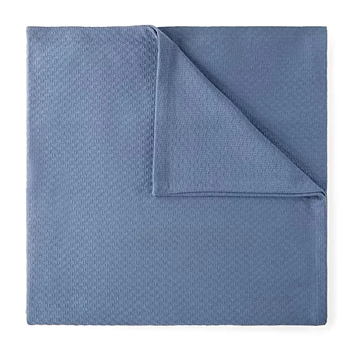 Linden Street Lightweight Cotton Blanket, One Size, Blue