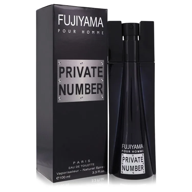 Fujiyama Private Number Cologne 3.3 oz EDT Spray for Men