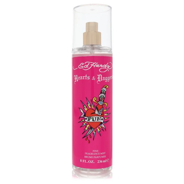 Ed Hardy Hearts & Daggers Perfume 8.0 oz Body Mist for Women