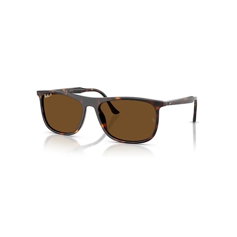 Ray-Ban Rb2216 Sunglasses Havana Frame Brown Lenses Polarized 58-18
