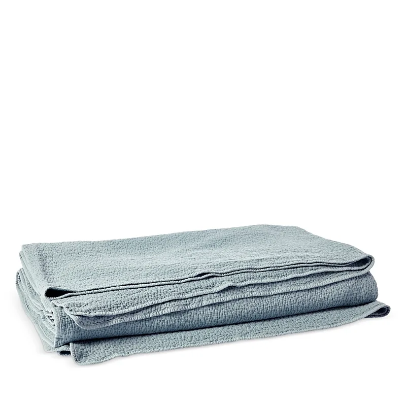 Coyuchi Organic Cotton Cascade Coverlet, Full/Queen