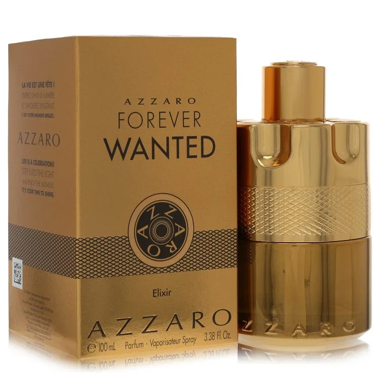Azzaro Forever Wanted Elixir Cologne 3.38 oz Parfum Spray for Men