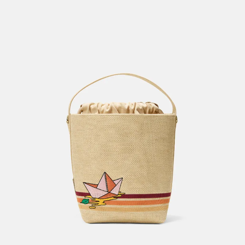 VIVAIA The Bucket Tote (Farreh)|NUDE PEACH - MARIA|ONE-SIZE