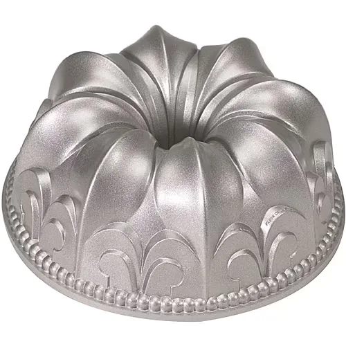 Nordicware Fleur-de-Lis Bundt Pan, One Size, Gray