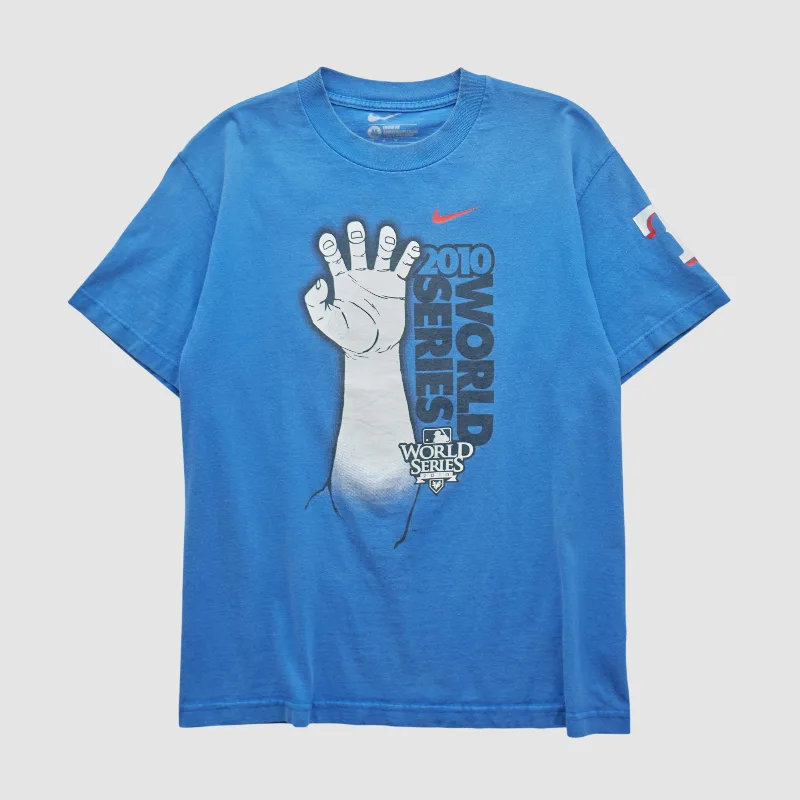 World Series Nike 2010 T-shirt - Blue - S by Fanatics Real Vintage