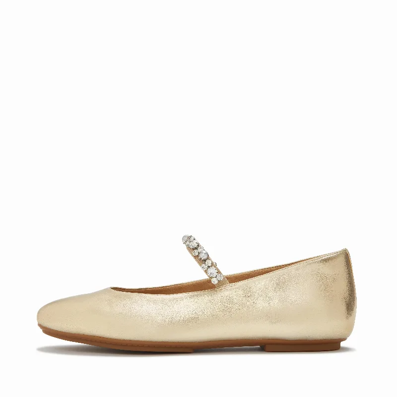 DELICATO Leather Ballerinas