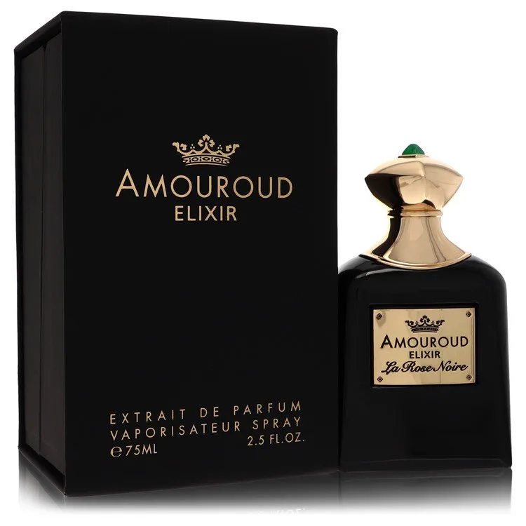 Amouroud Elixir La Rose Noire Pure Perfume 2.5 oz Extrait De Parfum Spray for Women