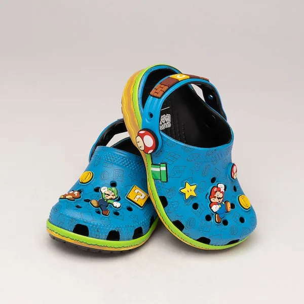 Super Mario Crocs Classic Clog - Baby / Toddler - Multicolor