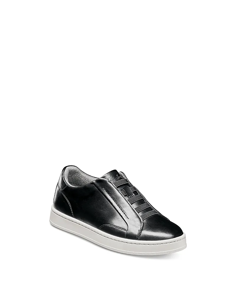 Florsheim Kids Boys' Monopoli Elastic Lace to Toe Jr Shoes - Toddler, Little Kid, Big Kid