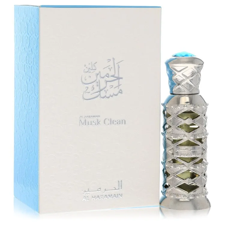 Al Haramain Musk Clean Perfume Oil 0.41 oz Concentrated Perfume Oil for Men