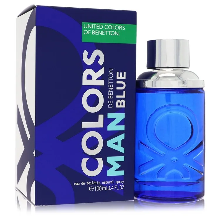 Colors De Benetton Blue Cologne by Benetton 3.4 oz EDT Spray for Men