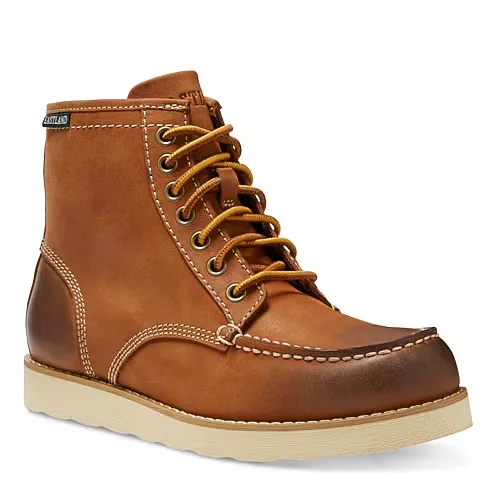 Eastland Womens Lumber Up Flat Heel Lace Up Boots, 8 1/2 Medium, Brown