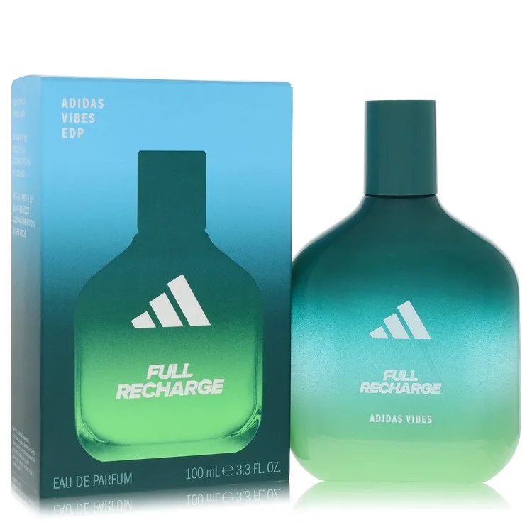Adidas Vibes Full Recharge Cologne by Adidas 3.3 oz EDP Spray for Men