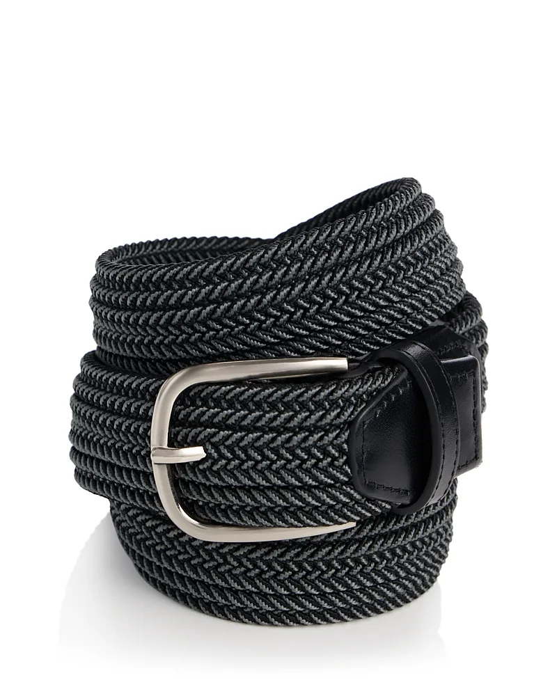 The Men's Store at Bloomingdale's Men's Hill Stretch Braided Belt - Exclusive
