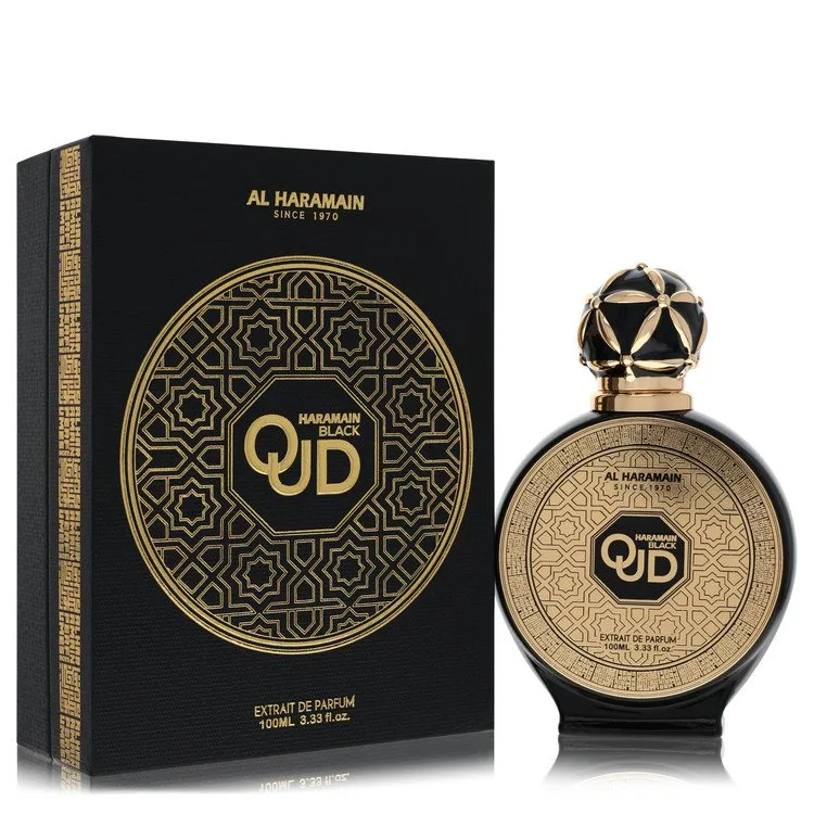 Al Haramain Black Oudh Pure Perfume 3.33 oz Extrait De Parfum Spray for Men