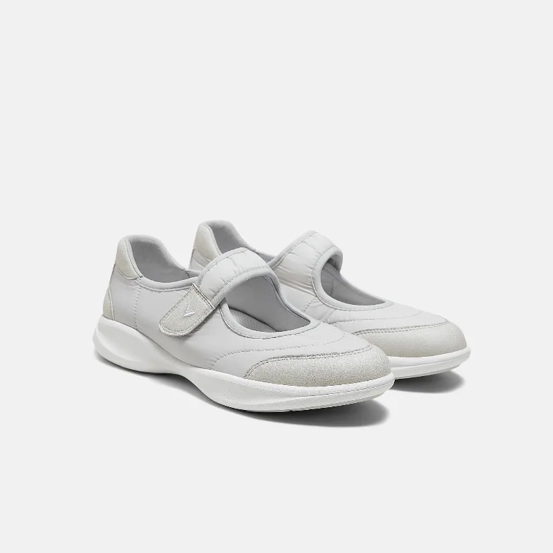 VIVAIA Walker Pro Re-Nylon Hybrid Mary Jane (Ivee)|OFF GREY|US 8