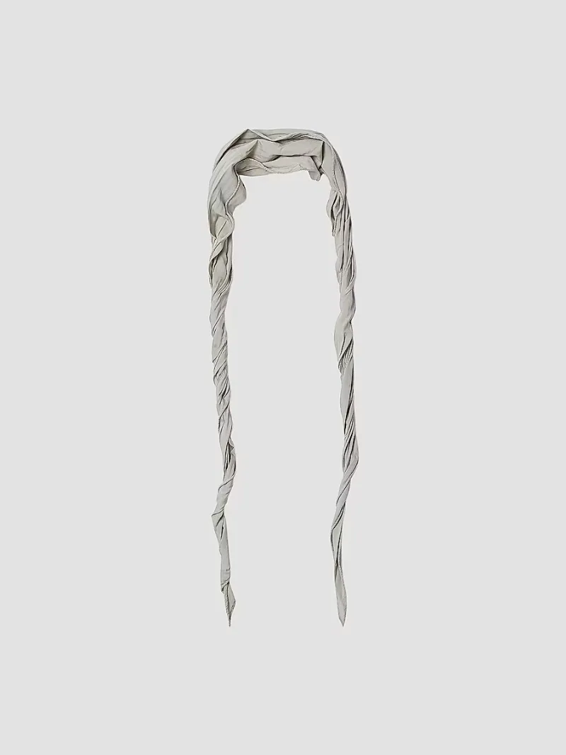 Men's Silk Foulard - Light Taupe