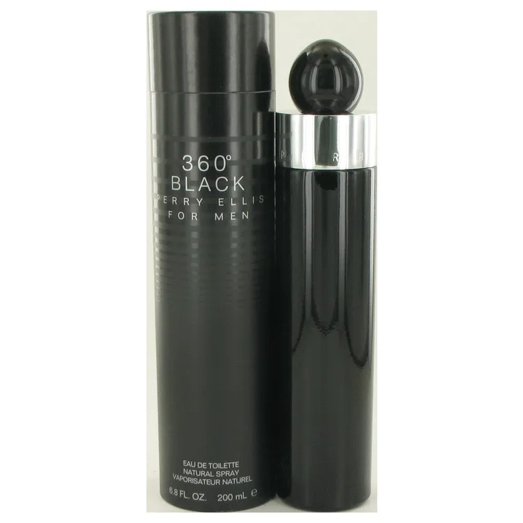 Perry Ellis 360 Black Cologne by Perry Ellis 6.8 oz EDT Spray for Men