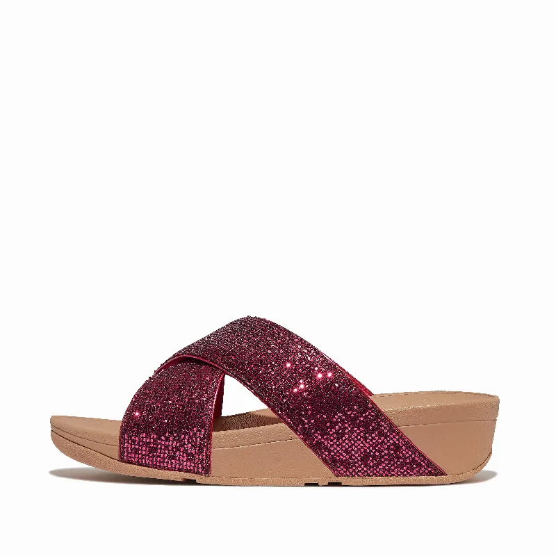 LULU Glitterball Cross Slides