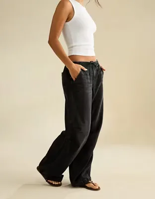 AE Low-Rise Cozy Baggy Jean