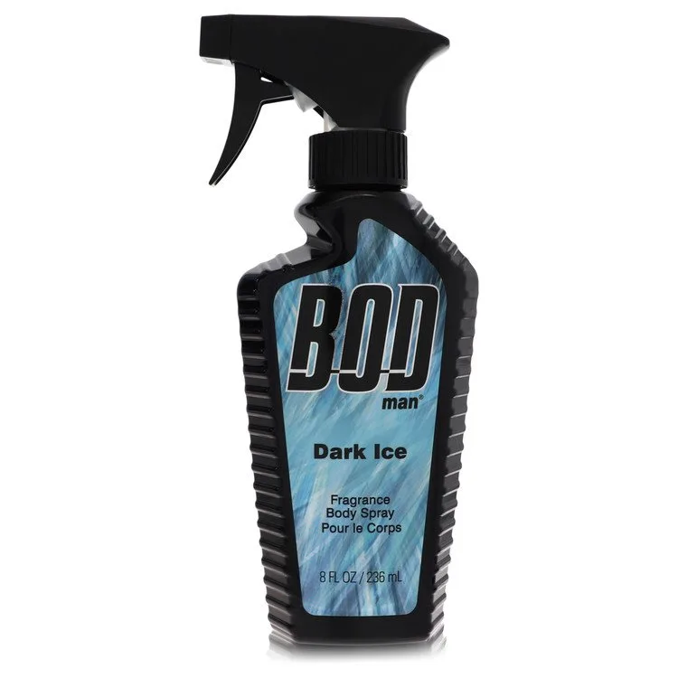Bod Man Dark Ice Cologne by Parfums De Coeur 8 oz Body Spray for Men