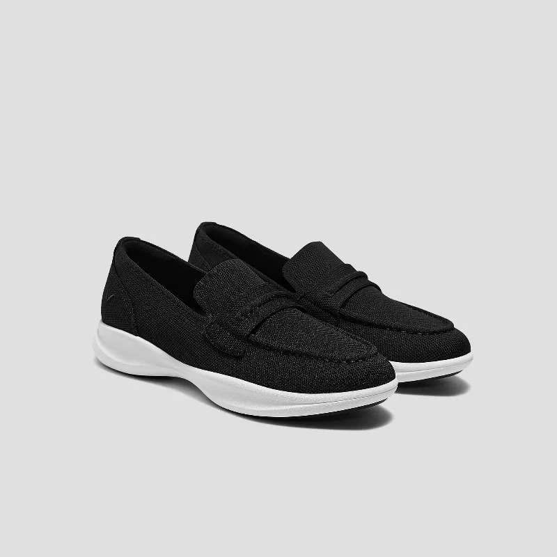 VIVAIA Walker Pro Hybrid Penny Loafers (Ivana)|BLACK|US 5
