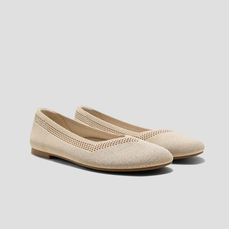 VIVAIA Wide Toe Box Flats (Tila)|YELLOW APRICOT|US 11