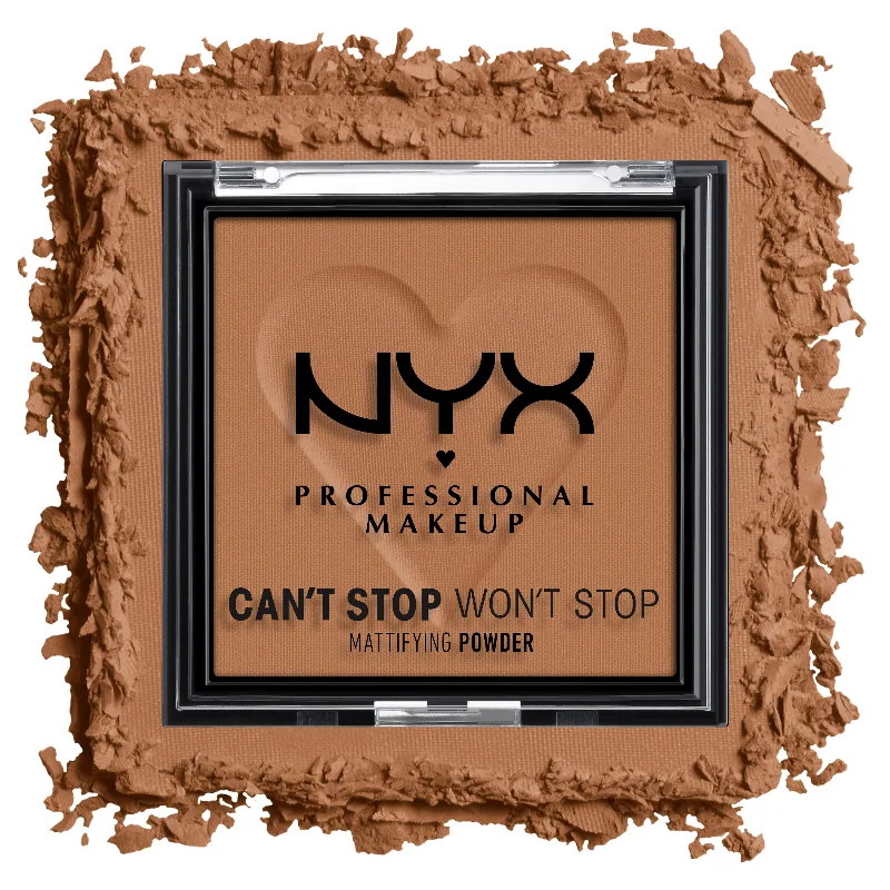 NYX Professional Makeup Can't Stop Won't Stop Matte Powder | Mocha