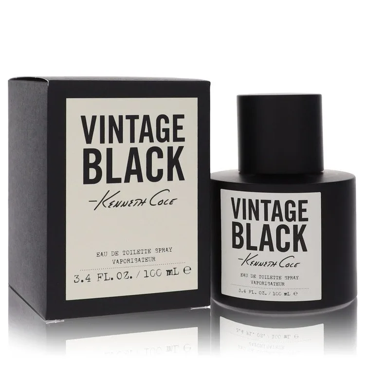 Kenneth Cole Vintage Black Cologne 3.4 oz EDT Spray for Men