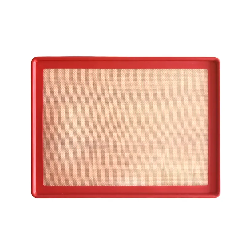 NoStik Edged Reinforced Silicone Half-Sheet Baking Mat