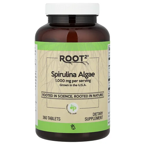 Vitacost, Root2®, Spirulina Algae, 360 Tablets