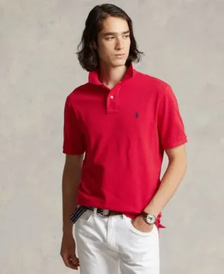 Polo Ralph Lauren Mens Kids Cotton Mesh Polo Shirt Collection