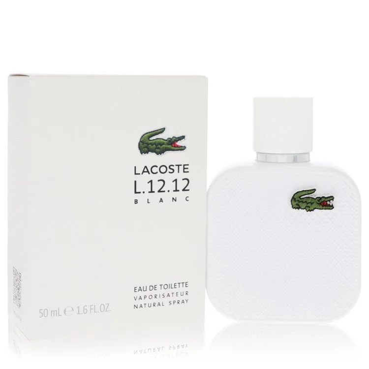 Lacoste Eau De Lacoste L.12.12 Blanc Cologne 1.6 oz EDT Spray for Men
