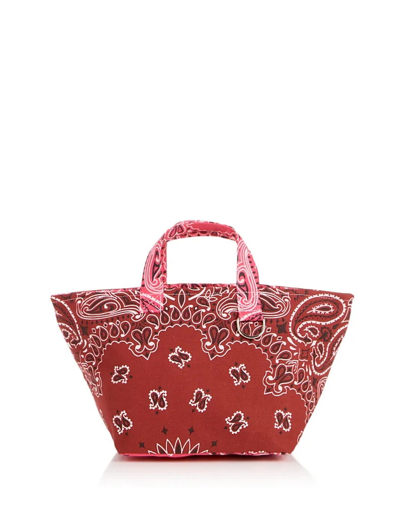 Call It By Your Name Mini Basket Cotton Tote