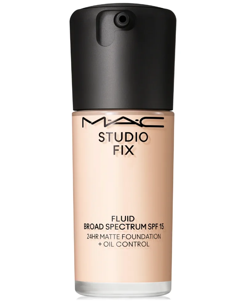 Mac Studio Fix Fluid Spf 15 24Hr Matte Foundation + Oil Control, 1 oz. - NW5 (very fair beige with pink undertone
