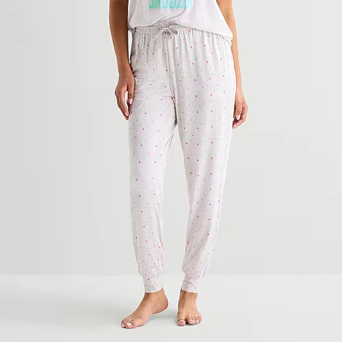 Sleep Chic Womens Pajama Pants, X-large, Gray