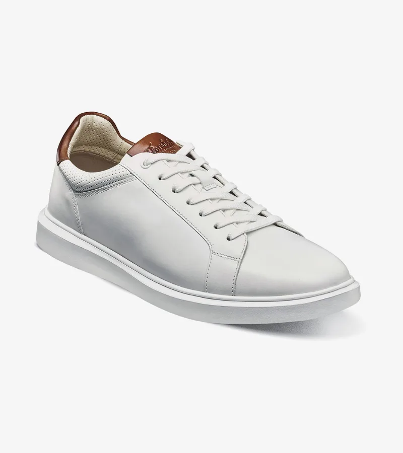 Florsheim Shoes Social Lace To Toe Sneaker White Size 8