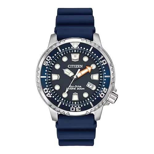 Citizen Promaster Diver Mens Blue Strap Watch Bn0151-09l, One Size