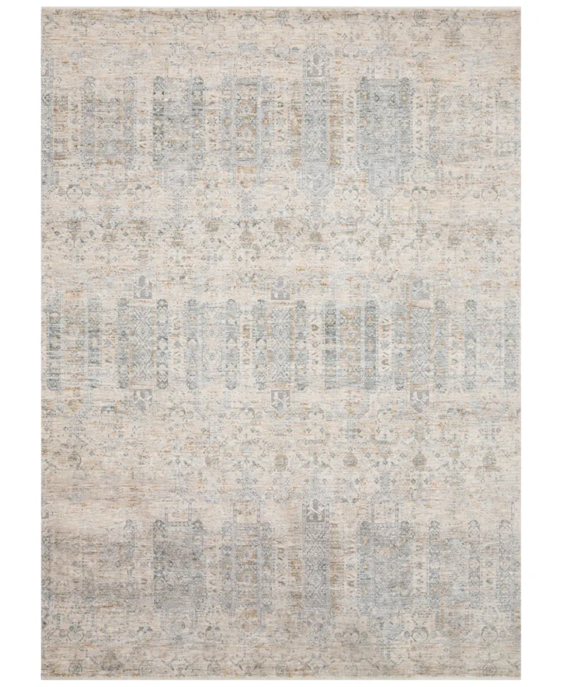 Loloi Pandora Pan-02 Ivory/Mist 7'10" x 10' Area Rug - Ivory/Mist