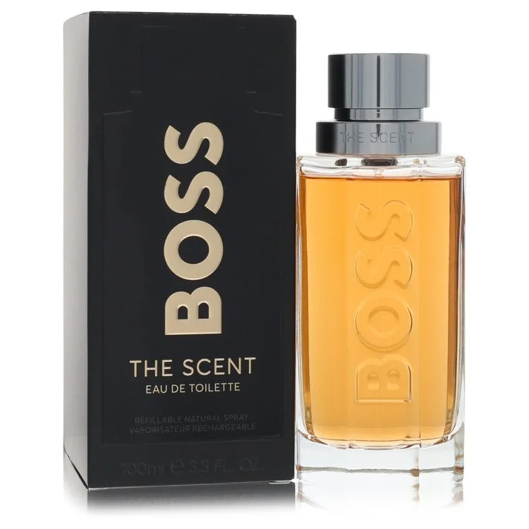 Boss The Scent Cologne 3.3 oz EDT Refillable Spray for Men