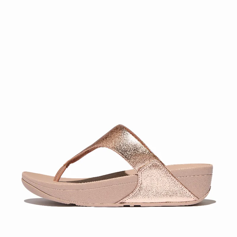 LULU Leather Toe-Post Sandals