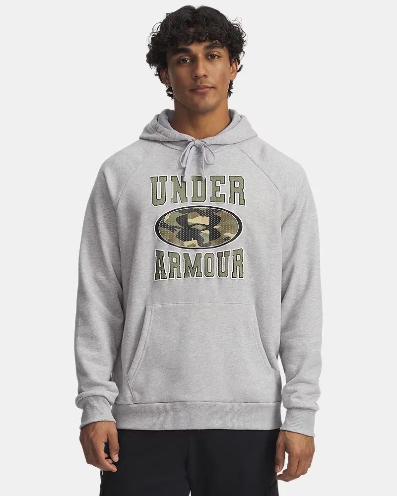 UA Rival Fleece Camo Graphic Men's Hoodie