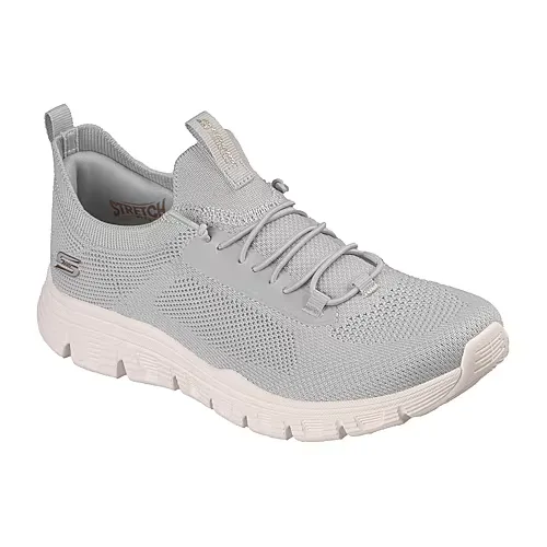 Skechers Bobs Hands Free Bobs B Lite Womens Slip-On Walking Shoes, 8 Medium, Gray