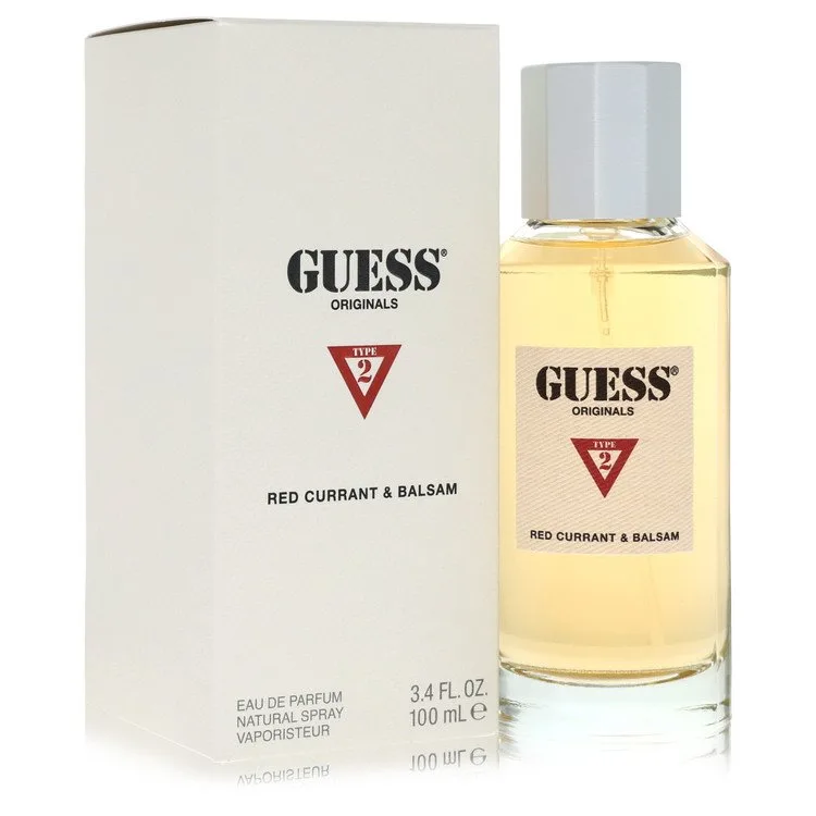 Guess Originals Type 2 Red Currant & Balsam Cologne 3.4 oz EDP Spray for Men