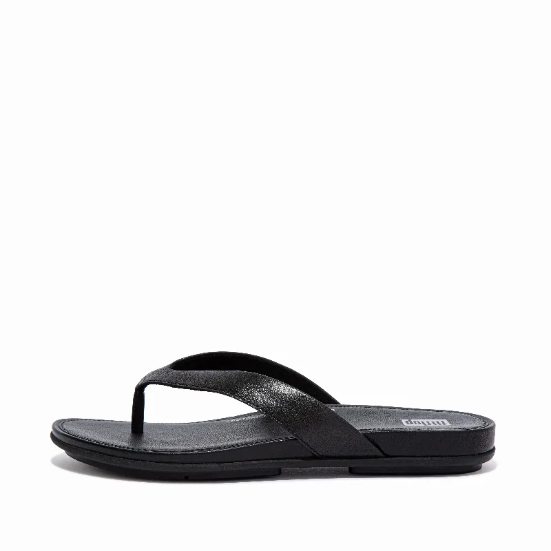 GRACIE Leather Flip-Flops