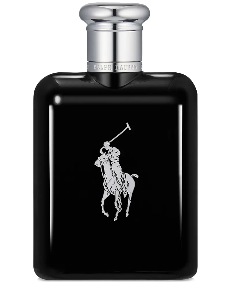 Ralph Lauren Men's Polo Black Eau de Toilette Spray, 4.2 oz.