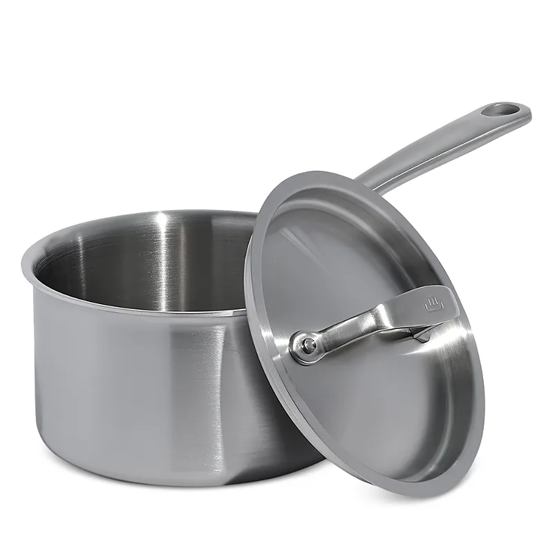 Made In 5 Ply Stainless Clad 2 Qt. Saucepan and Lid